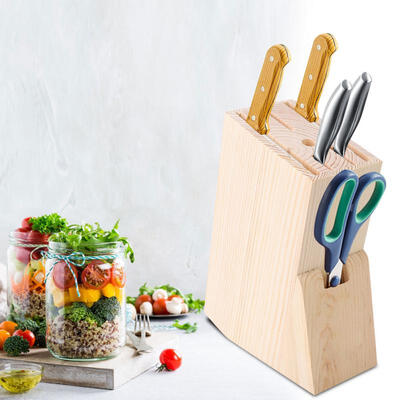 

Greensen 1Pc Knife Holder Multifunctional Chopping Knifes Storage Rack Stand Kitchen Accessories