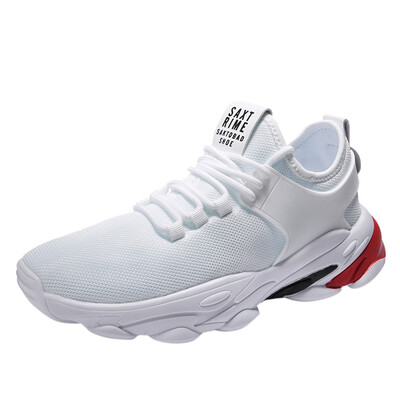 

2019 Light Weight Men Casual Shoes Mesh Breathable Outdoor Solid Sports Men Shoes Casual Fashion Men Walking Sneakers Shoes