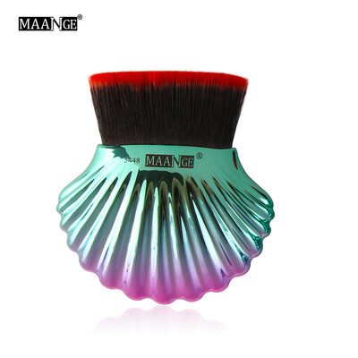 

Toponeto Newest Foundation Powder Makeup Brushes Shell Contour Powder Blush Brush Tools A