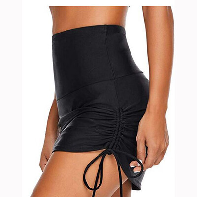 

Roseonmyhand Women Summer Beach Sexy Bandage Pure Elastic Tight Short Skirt