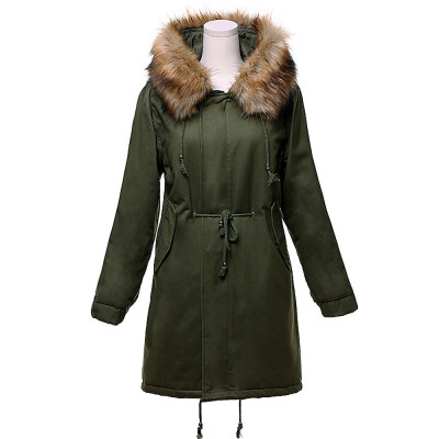 

Toponeto Fashion Winter Warm Womens Jacket lambswool Cotton Coat Parka Thicker Outwear