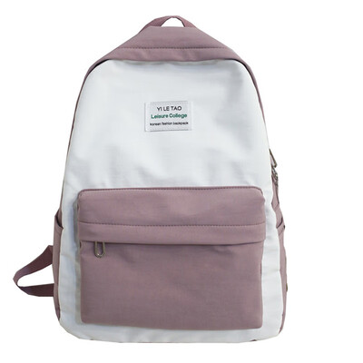 

Insfeng schoolbag female Korean version high school backpack Japanese junior high school students Da Panya shoulder Baosen Departm