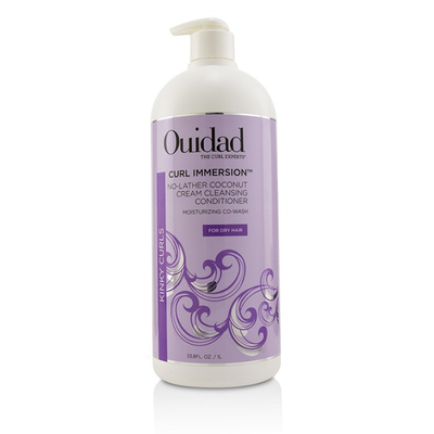 

OUIDAD - Curl Immersion No-Lather Coconut Cream Cleansing Conditioner Kinky Curls 1000ml338oz
