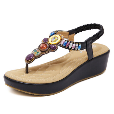 

Bohemian Heel Shoes Large Size Shoes for Women