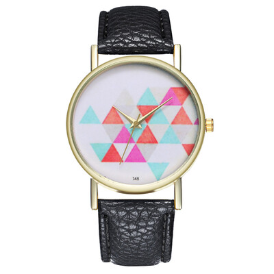 

Geometric Pattern Ladies Watch Fashion Orologio Donna Relogio Feminino De Luxe Marque Montre Femmes De Quartz Montres Clock