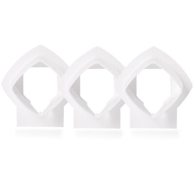 

Wall Mount Bracket Stand Holder for Linksys Velop Tri-band Whole Home WiFi Mesh System White 3 Pack