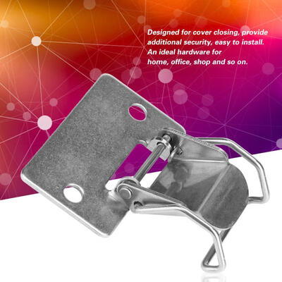 

Greensen 2pcs Stainless Steel Hardware Medical Kit Case Box Latch Catch Toggle Hasp