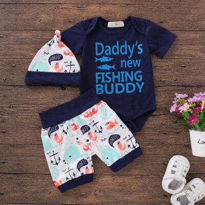 

Newborn Infant Kids Baby Boy Romper Bodysuit Jumpsuit Clothes Outfits Set