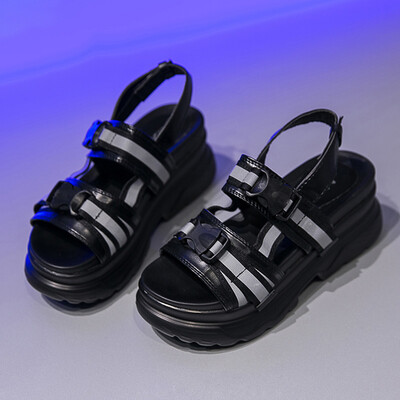 

Thick-soled sandals in summer fashion heightens ins studentssandals muffins&Roman shoes