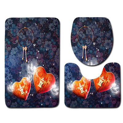 

〖Follure〗3pcs Non-Slip Bath Mat Bathroom Kitchen Carpet Doormats Decor