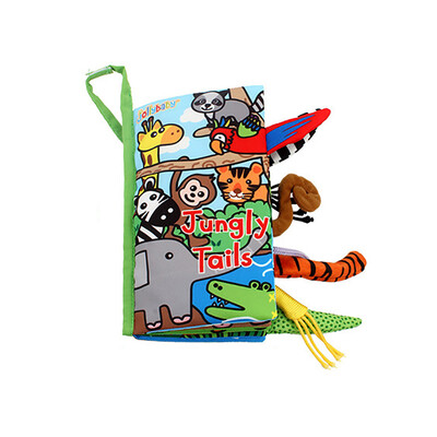 

〖Follure〗Baby Kids Intelligence Development Cloth 3D Animal Tail Book Educational Toy