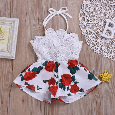 

Toddler Baby Girl Kids Sleeveless Romper Bodysuit Jumpsuit Outfit Clothes