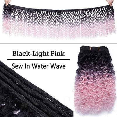 

8 inch Weave Hair Extension Afro Kinky Curly Weft Hair Weave Bundles Synthetic Braid Hair Mambo Twist Ombre Hair for Women