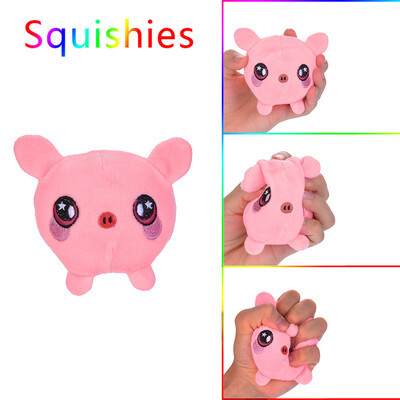 

Gotoamei Furry Squishies Pig Scented Stuffed Slow Rising Toys Stress Relief Toy Hop Props
