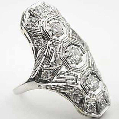 

Fashion Women Luxury Cubic Zircon Rings Finger Ring Women beautiful Jewelry