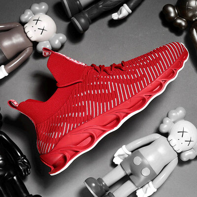 

2019 new summer net red shoes mens sports&leisure running tide shoes flying woven breathable mesh wild mens shoes