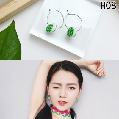 

Simple Green Leaf earring for Women