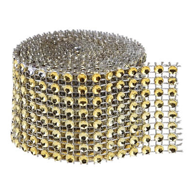

DIAMOND MESH WRAP ROLL TWINKLE RHINESTONE Crystal Ribbon Wedding Favor