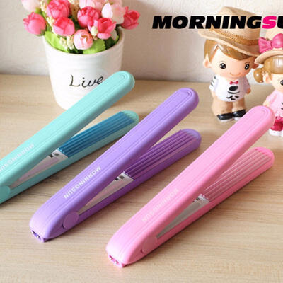 

Electric Splint Hair Curler Straightener Curls Corn Rechargeable Fruit Color Roll Dry Wet Dual-use Clip Random Color