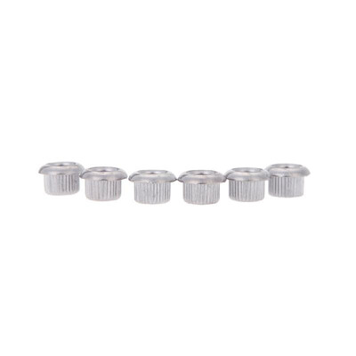 

Guitar Tuner Conversion Bushings Adapter Ferrules Nickel Plating for 8mm Peghead Holes Silver