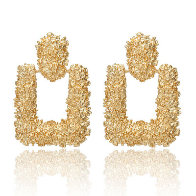 

Fashion Statement Earrings 2018 Big Geometric earrings For Women Hanging Dangle Earrings Drop Earing modern Jewelry