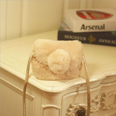 

2018 New Style Fashion Princess Solid Soft Ball Pretty Shoulder Cross Body Shop Handbag Messenger Hot