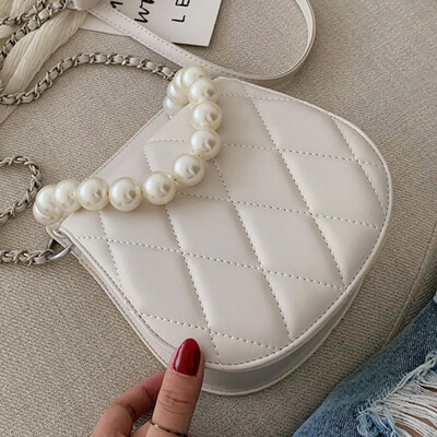 

Texture foreign style texture womens bag 2019 new fashion Korean shoulder bag slung handbag saddle bag