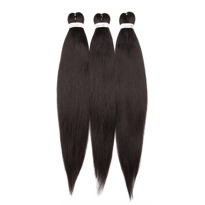 

26 Inches Pre-stretched Braiding Hair Professional Itch Free Synthetic Fiber Corchet Braids Yaki Texture Hair Extensions EZ Braid
