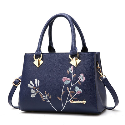 

2018 Messenger Bags Women handbag flower women shoulder bags women pu leather tote bag ladies bags brands totes sac a main S1213