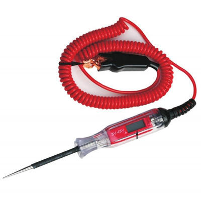 

Digital Display Circuit Tester 3-48V Automotive Test Pencil Repair Pen  Red