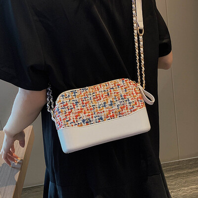

Small bag wild fashion chain handbag 2019 autumn new foreign style Korean student texture shoulder Messenger bag