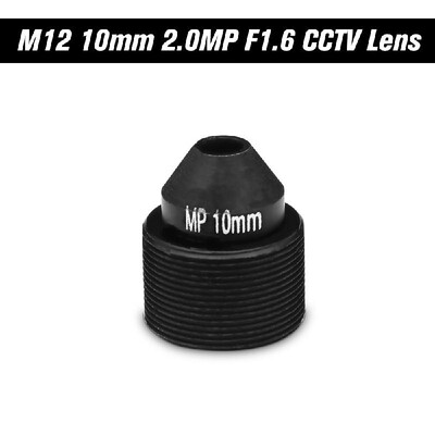 

HD 20 Megapixel 10mm Lens M12 Pinhole Lens for CCTV Security Cameras Mount M12P05 Aperture F16 Format 127"