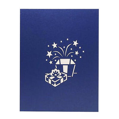 

3D Pop Up Cards Hollow Gift Box Greeting Card Postcard Birthday Gifts