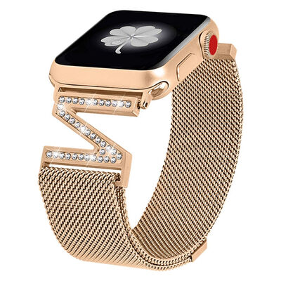 

New Bracelet Diamond Strap For Apple Watch Band 38Mm 42Mm 40Mm 44Mm Iwatch Series 1\2\3\4 Stainless Steel Strap Women