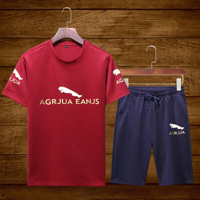 

AGRJUA football basketball casual breathable short sport athletic suit for men women Jogging Quick Dry Clothes 2pcs Sets