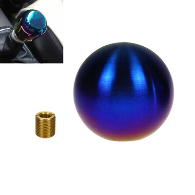 

Tailored M8 M10 M12 Titanium alloy matte Heavy Round Ball Gear Shift Knob