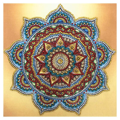 

5D DIY Special Shaped Diamond Painting Mandala Cross Stitch Craft Kit Decor