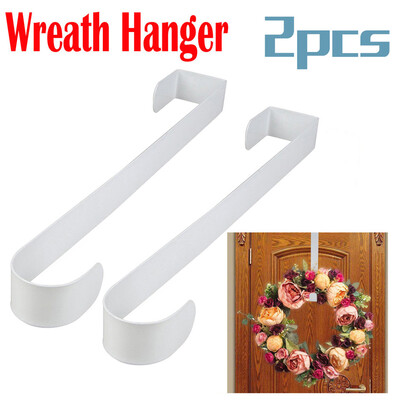 

Tailored Premium Over The Door Metal Wreath Hanger Wreath Hook Party Home Decoration