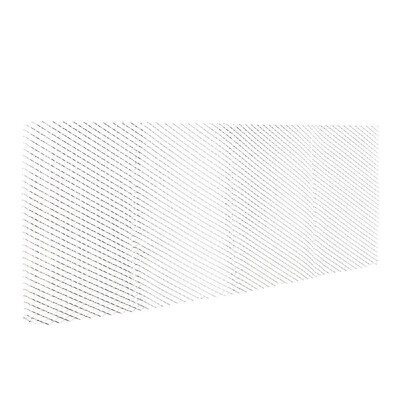 

Car Grille Net 1000330mm Universal Aluminum Vehicle Body Bumper Rhombic Mesh Grill