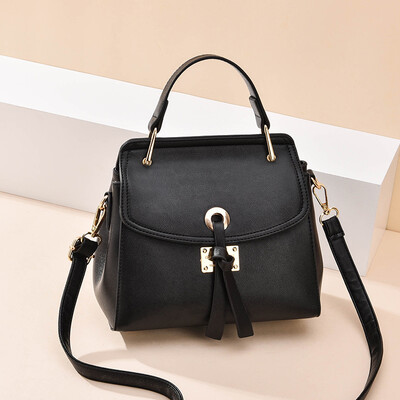 

Baggage lady handbag simple large capacity commuting slant bag Korean version Baitao lady single shoulder to send her mother