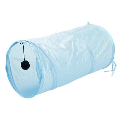 

Puzzle Toy Cat Tunnel 5 Way Collapsible Portable Pet Play Tube With Ball For Kittens