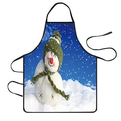 

Toponeto Christmas Decoration Waterproof Apron Kitchen Aprons Dinner Party Apron
