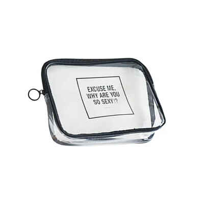 

TPU Transparence Cosmetics Makeup Medicine Storage Buggy Bag Wash Holder Purse Handbag Pouch Case Pocket Travel