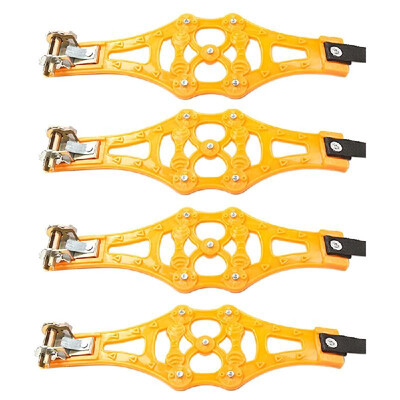 

Universal Tire Chains Anti-slid Snow Chain Portable Easy to Mount Emergency Traction Car Snow Tyre Chain 8PCS