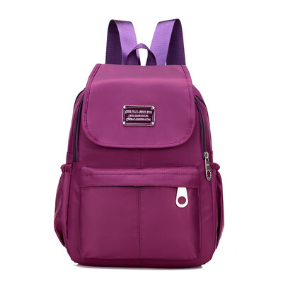 

Chileopard Oxford shoulder bag women canvas Small Backpack Travel Bag nylon Korean version of the trend of leisure
