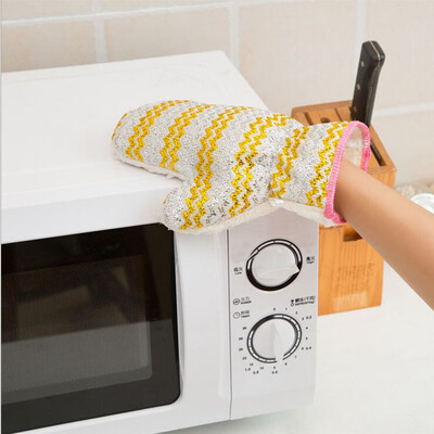

Toponeto Non-stick Oil Dish Washing Gloves Kitchen Cleaning Brush Bowl Waterproof Gloves