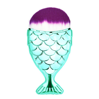 

〖Follure〗Fish Scale Makeup Brush Fishtail Bottom Brush Powder Blush Makeup Cosmetic Brush