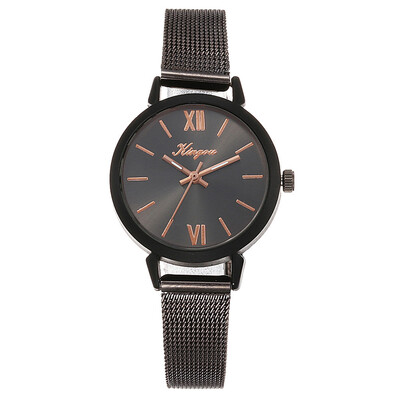 

Best Selling Women Watches Rose Gold Scale Dial Ladies Quartz Wristwatc Business Mesh Strap Clock Casual Gift Montre Femme50