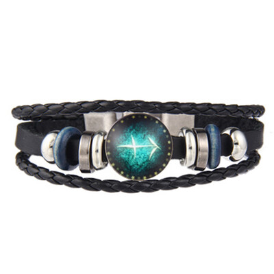 

Bracelets Gift Newest Men Bracelet Male Item Constellation Bracelet Horoscope Charm