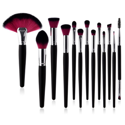 

Gobestart 13Pcs Pro Makeup Brushes Set Foundation Powder Eyeshadow Eyeliner Lip Brush Tool